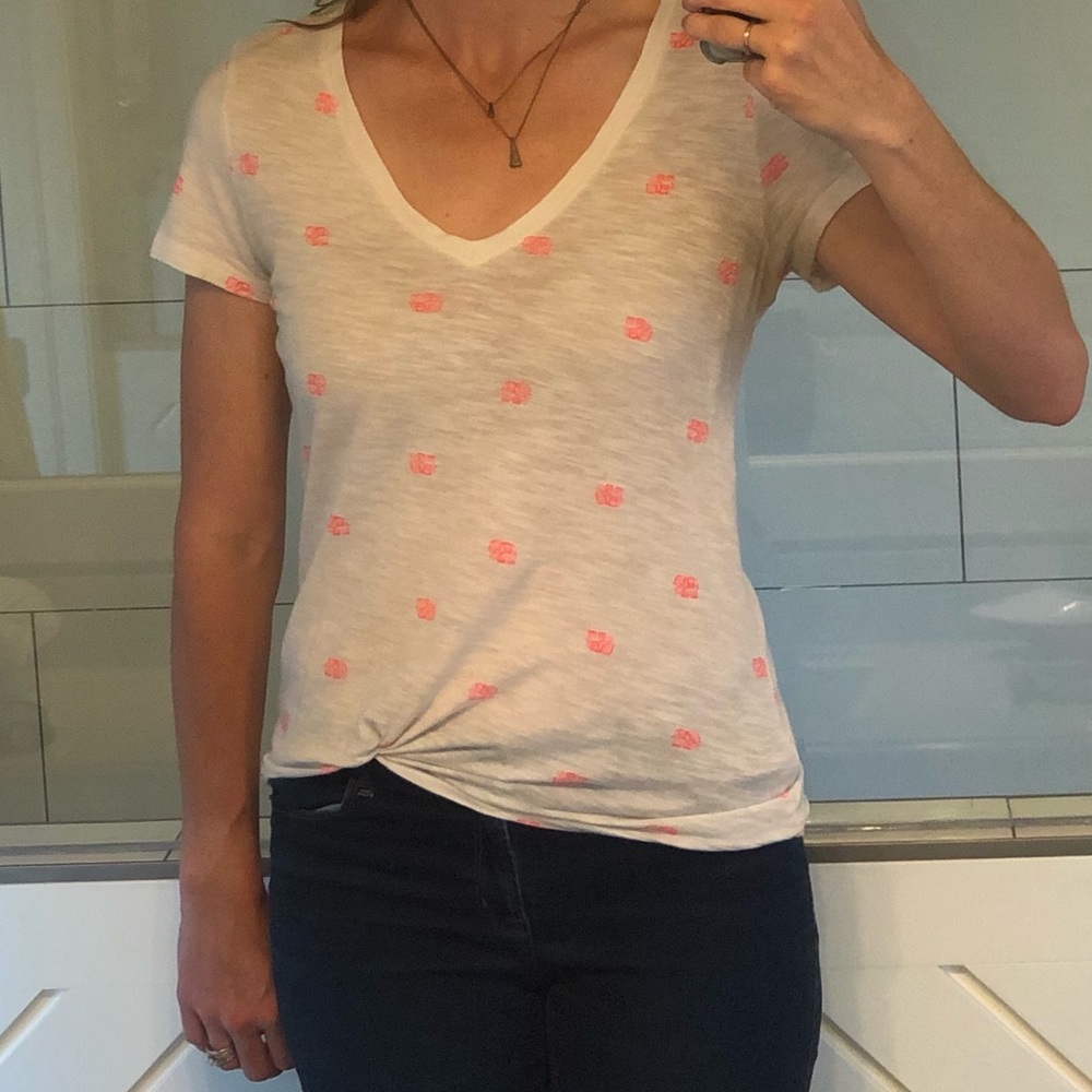 Elephant V-Neck Tee